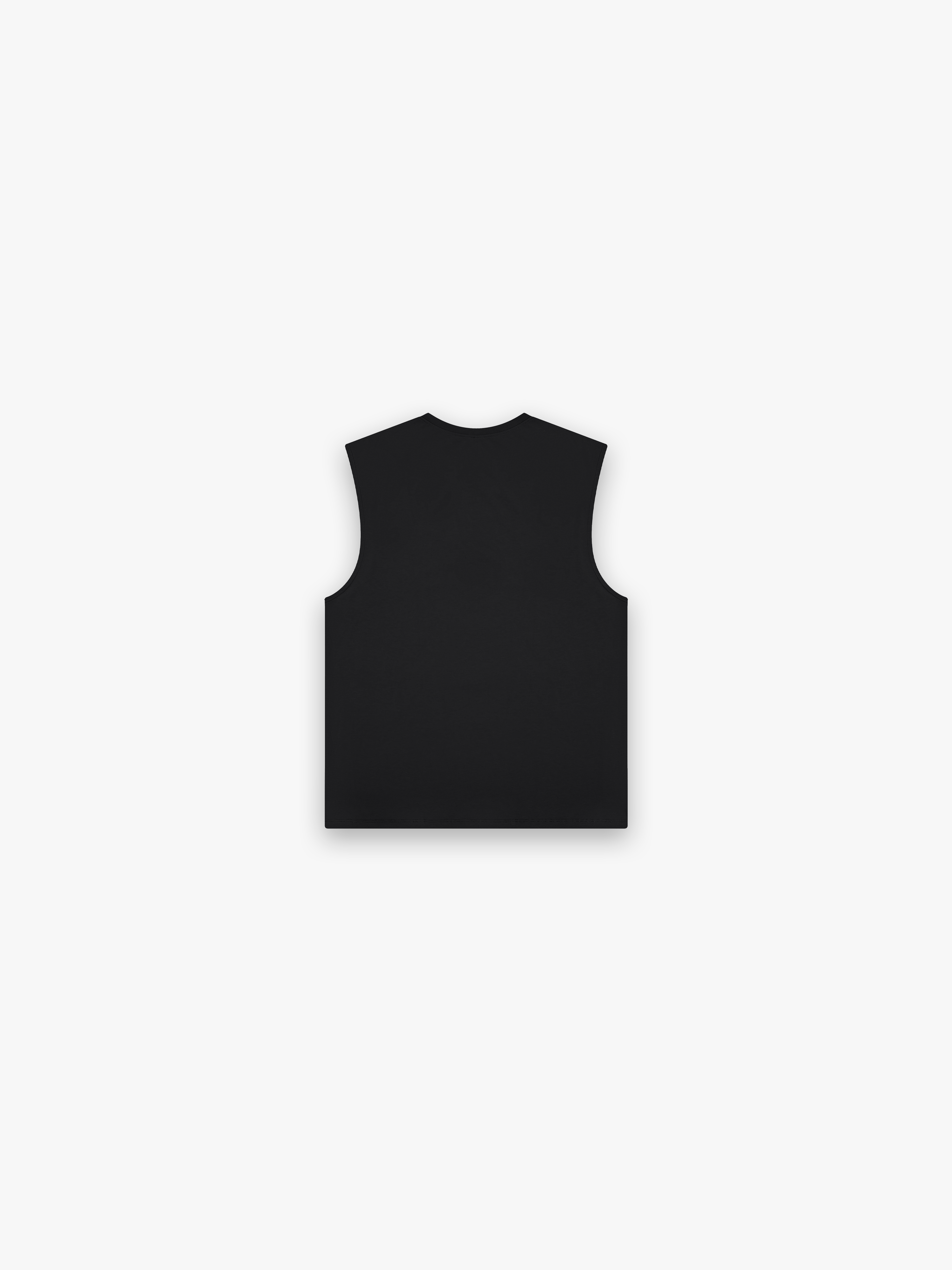 HERCXLES 2026: HRCXLS Athlete Cut Off - Black back flat lay