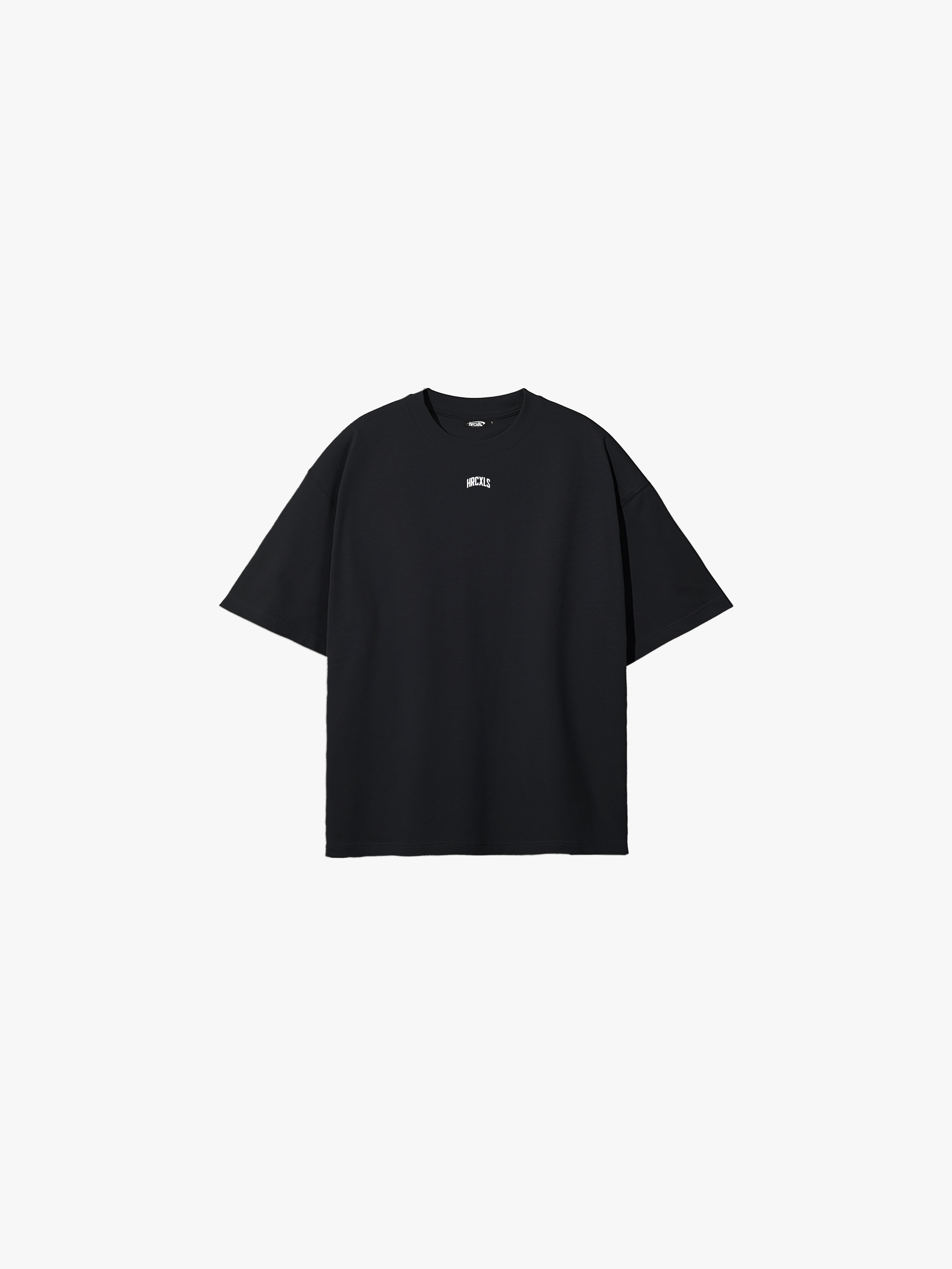 HERCXLES: Icarus Oversized T-Shirt - Black front flat lay