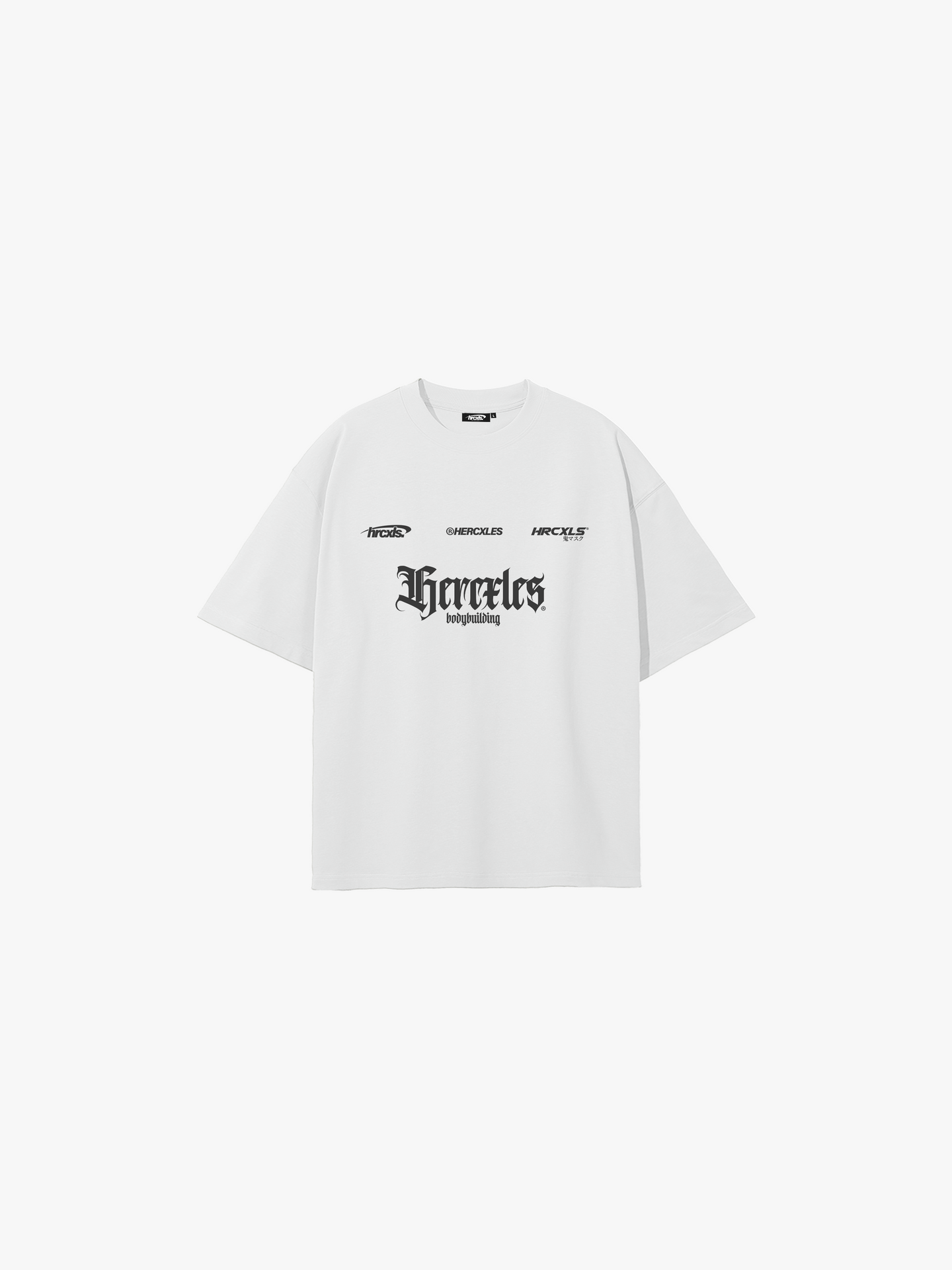 Logo T-Shirt - White front flat lay