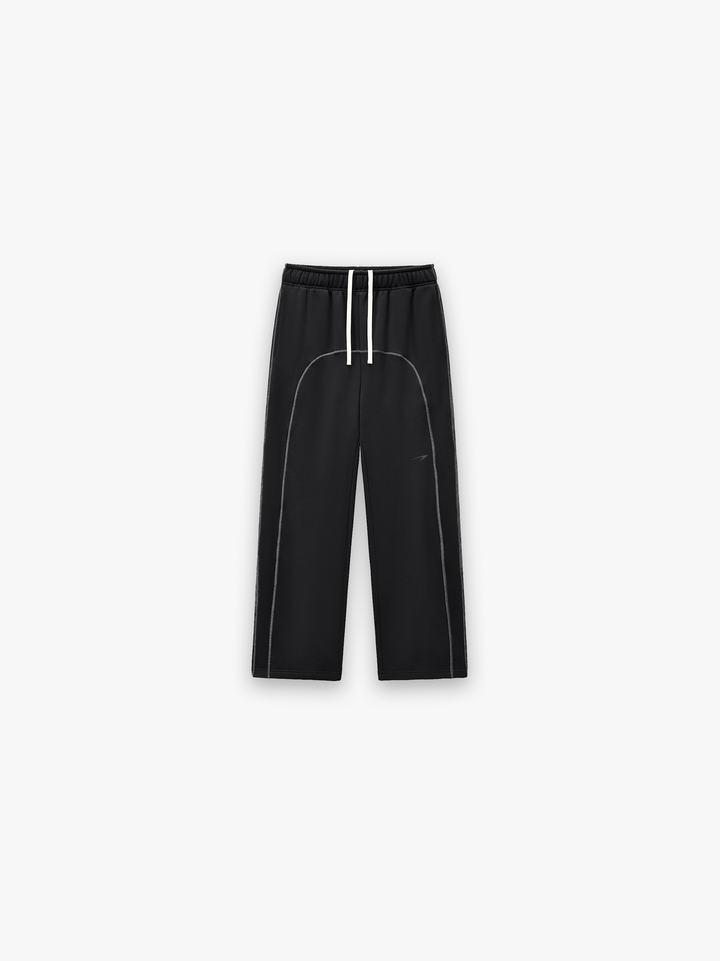 Obsidian Sweatpants - Black flat lay front