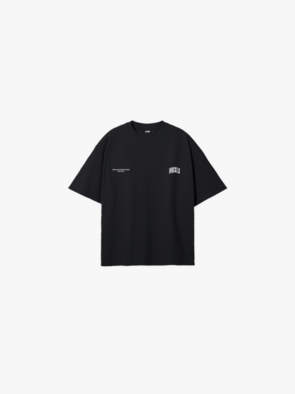 HERCXLES: Archangel Oversized T-Shirt - Black front flat lay