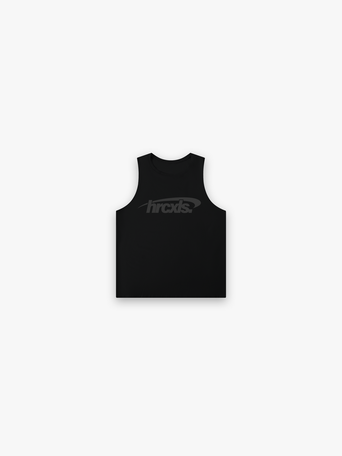 HERCXLES 2026: Sport Tonal Cut Off - Black front flat lay
