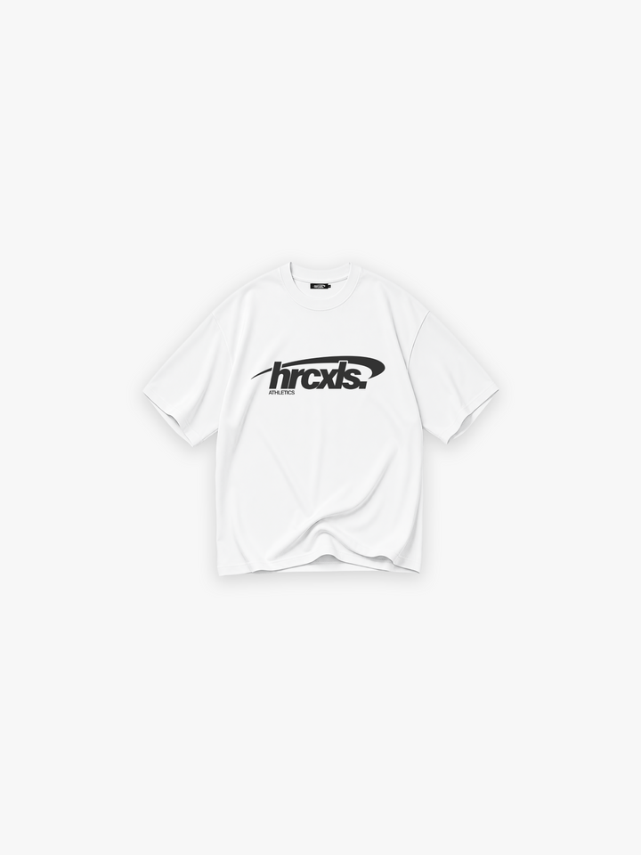 Sport Oversized T-Shirt - White flat lay front