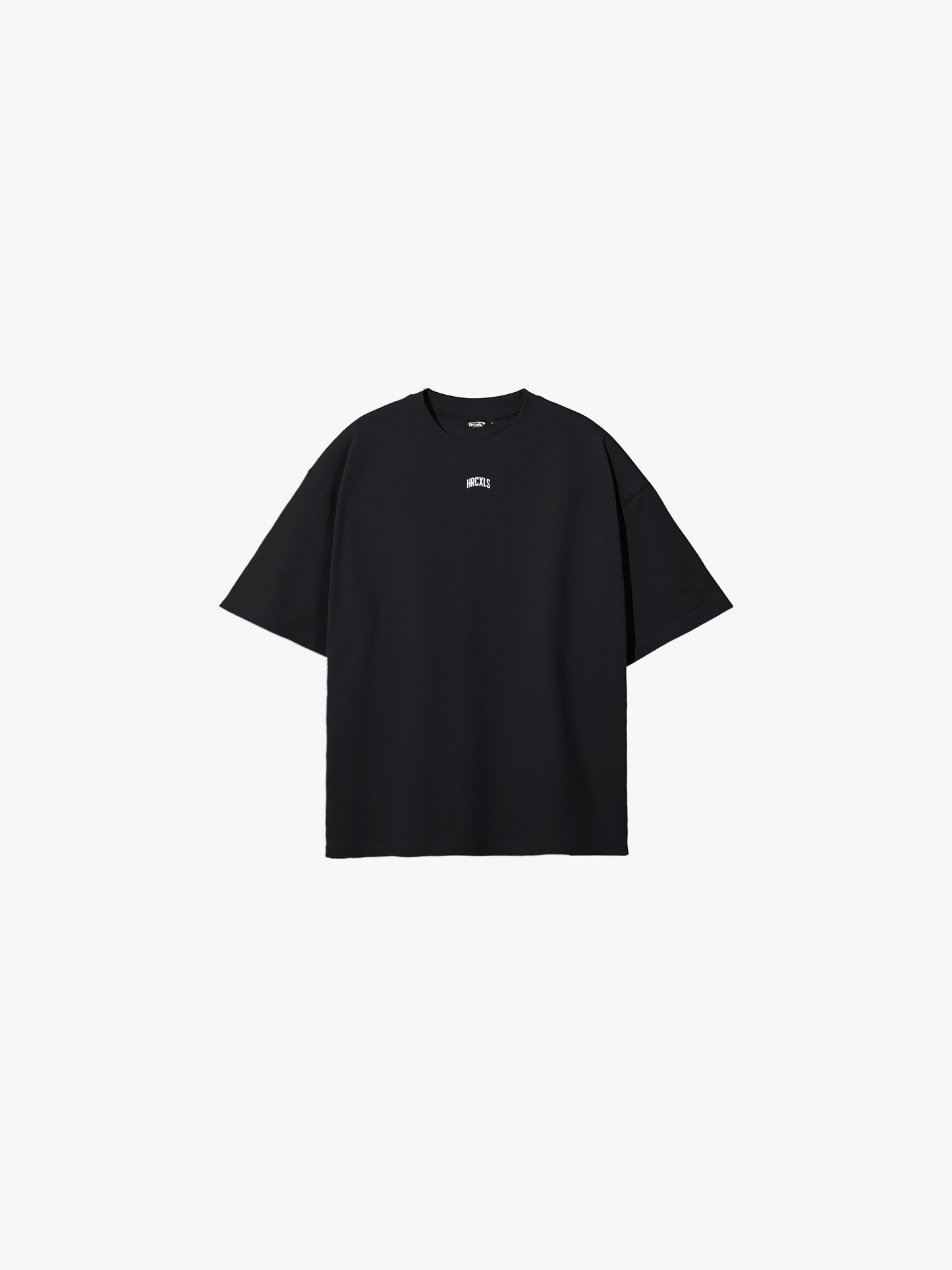 HERCXLES Butterfly Oversized T-Shirt - Black front flat lay