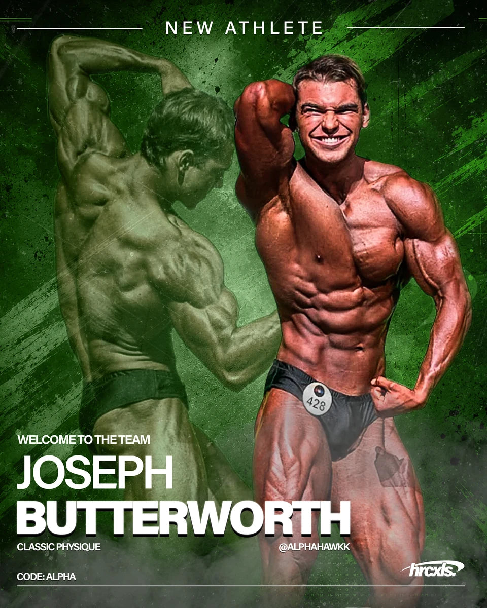 Joseph Butterworth — HERCXLES athlete announcement
