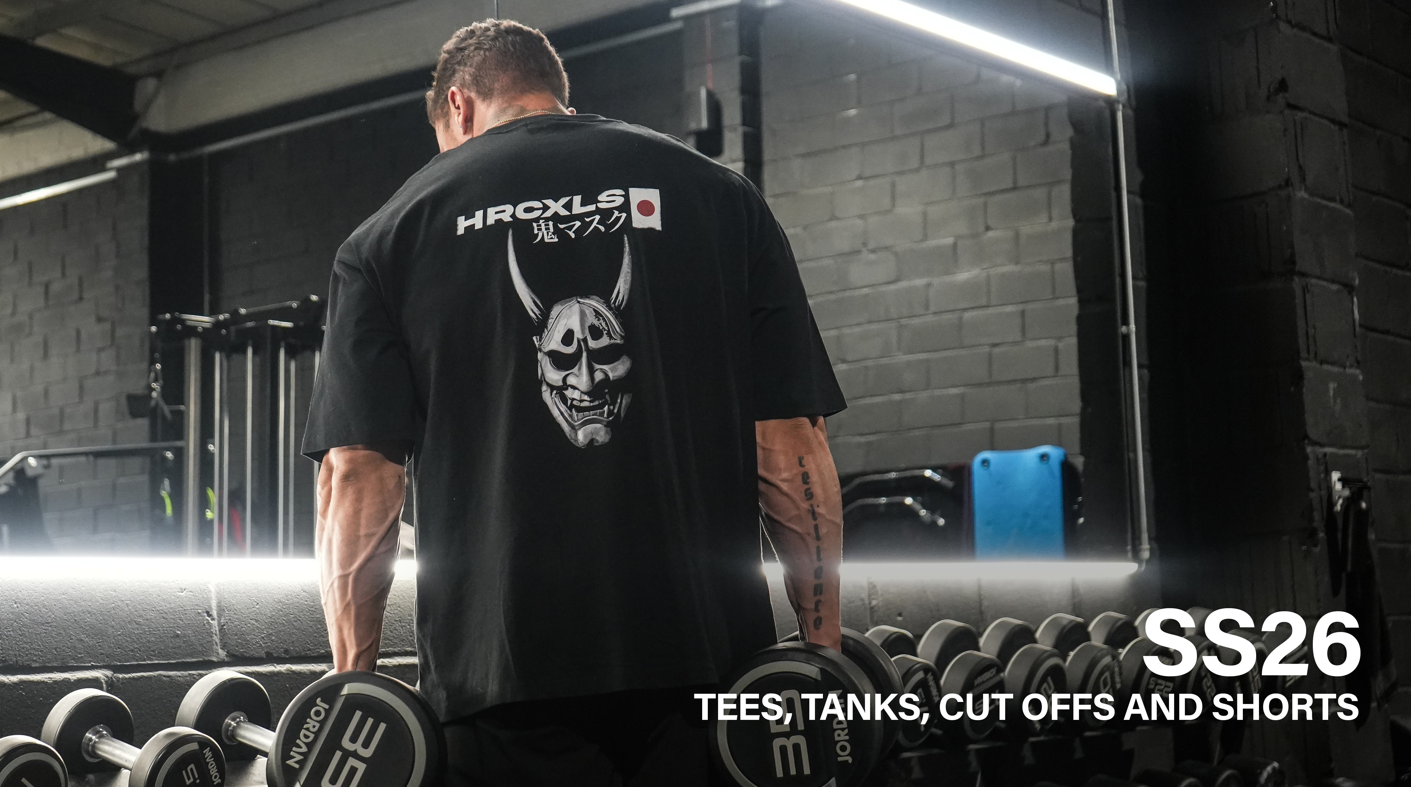 HERCXLES SS26 Oni tee campaign